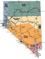 nevada state map